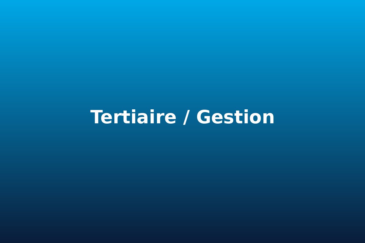 Tertiaire / Gestion